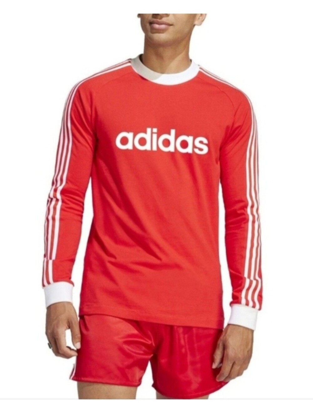 Adidas Men's Original Red Bayern Munich Energy Drop 70's Long Sleeve Jersey SZ M